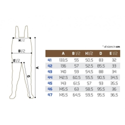 Wodery neoprenowe Delphin ORAVA roz. 44